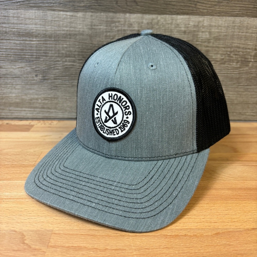 Alta Honors‎ Hat Cap Snapback Gray One Size Adjustable